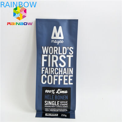 Superficie d'imballaggio di Matt delle borse della grande stagnola di capacità per i biscotti/la borsa di caffè condimento del tè