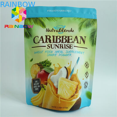 Il di alluminio laminato lucido insacca 100mircon per i biscotti di cottura dello zucchero