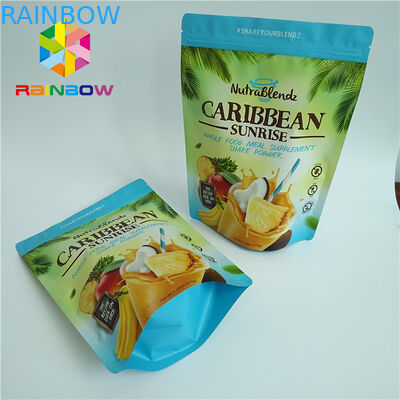 Il di alluminio laminato lucido insacca 100mircon per i biscotti di cottura dello zucchero