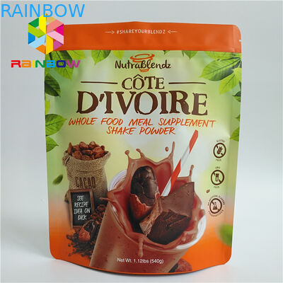 Il di alluminio laminato lucido insacca 100mircon per i biscotti di cottura dello zucchero