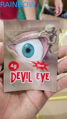 Ravure che stampa il materiale laterale della stagnola di Mylar del sacchetto della guarnizione tre con la maniglia della cima di Ipper