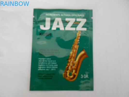 Borse di plastica della chiusura lampo della bustina del pacchetto con il materiale del commestibile con colore di CMYK