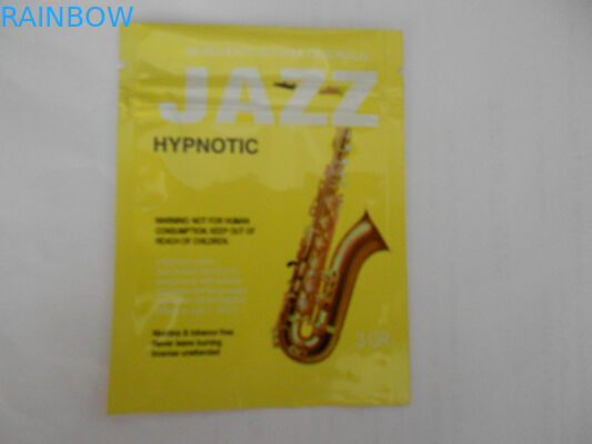 Borse di plastica della chiusura lampo della bustina del pacchetto con il materiale del commestibile con colore di CMYK