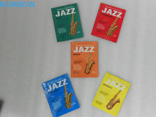 Borse di plastica della chiusura lampo della bustina del pacchetto con il materiale del commestibile con colore di CMYK