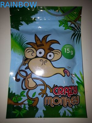 la chiusura lampo di plastica 40mg insacca la barriera aero- di timbratura di oro uno spessore di 100 micron