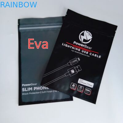 Borse sigillate plastica d'attaccatura del foro per l'imballaggio dei caricatori dell'automobile della parete di USB