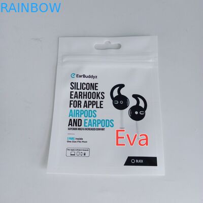 La guarnizione dello zip della materia plastica insacca la superficie di rotocalcografia che tratta con l'euro foro d'attaccatura