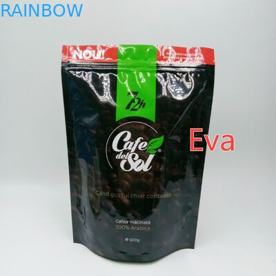 Di plastica d'argento stanno sulle borse 500g del sacchetto non tossiche per l'imballaggio della polvere del tè del caffè