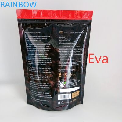 Di plastica d'argento stanno sulle borse 500g del sacchetto non tossiche per l'imballaggio della polvere del tè del caffè