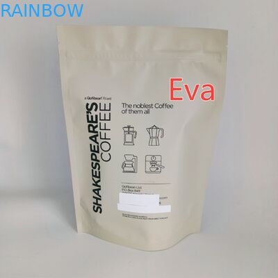 Di plastica d'argento stanno sulle borse 500g del sacchetto non tossiche per l'imballaggio della polvere del tè del caffè