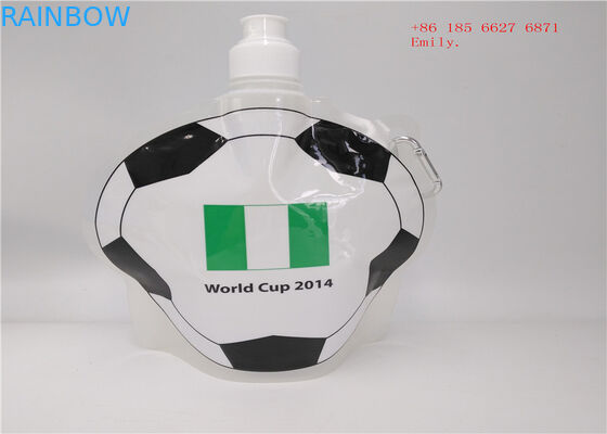 Sacchetto riutilizzabile del becco che imballa il commestibile di plastica di compressione per il succo di frutta