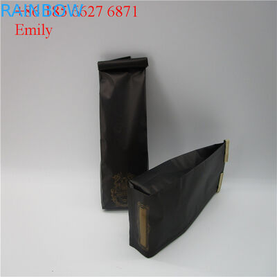 Zipper il sacchetto della stagnola che imballa 250g 500g con il degassamento delle valvole unidirezionali