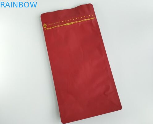 Il foro di caduta a chiusura lampo sta sulla buona barriera dei sacchetti contro umidità per il tè del caffè