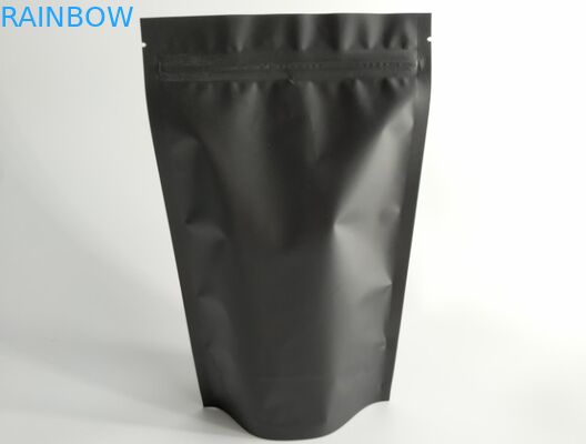 Il nero di Matt sta sulle borse 250g 500g del sacchetto logo della stampa su misura spessore da 140 micron