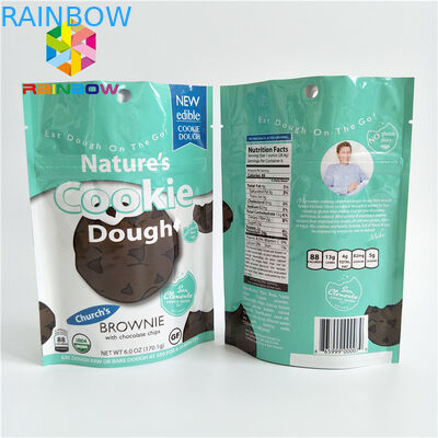 Sacchetti di imballaggio per snack di piccole dimensioni con cerniera a maniglia personalizzata