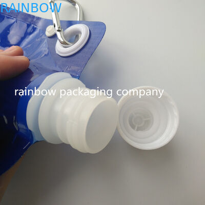 Sacchetto su misura che imballa,   pieghevole di plastica del becco della borsa dell'acqua potabile