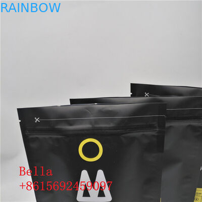 Spessore su misura riciclabile allineato stagnola delle borse di caffè della carta kraft