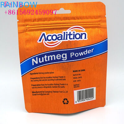 I sacchetti di plastica del di alluminio che imballano, stanno sulle borse del sacchetto per l'industriale dell'alimento