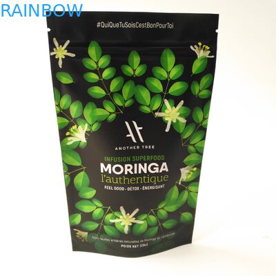 Sacchetti di plastica a chiusura lampo che imballano pacchetto dell'alluminio di Noni sigillato tre lati della tacca dello strappo il piccolo