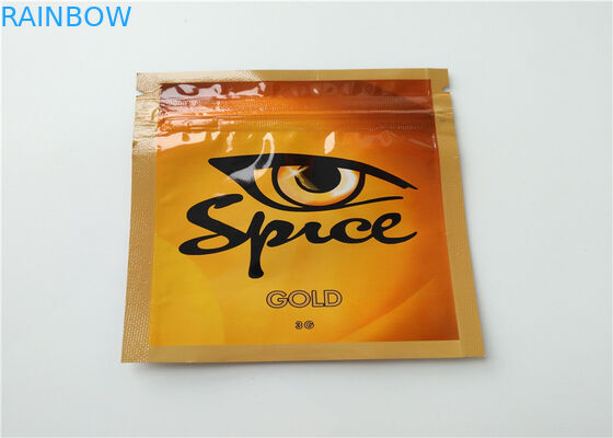 Borse d'imballaggio della chiusura lampo di Mylar della cartuccia di Vape della stagnola dell'ologramma di incenso di erbe dello SGS mini