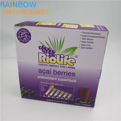 Scatole di presentazione d'imballaggio del cartone del contenitore su ordinazione di carta da stampa contro per cioccolato Antivari