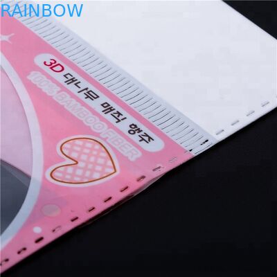 La stampa Cpp/di Opp ha personalizzato il sacchetto di plastica chiaro d'imballaggio promozionale per il cosmetico