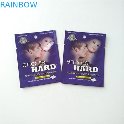 Capsule d'imballaggio della pillola del sacchetto della stagnola di colore di CMYK che imballano il sacchetto di Mylar delle borse