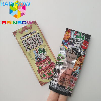 Sacchetti di plastica della cartuccia di Vape che imballano borse di Mylar dei carretti esotici di Mario le mini