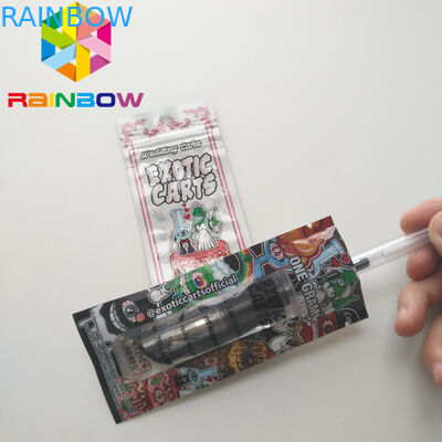 Sacchetti di plastica della cartuccia di Vape che imballano borse di Mylar dei carretti esotici di Mario le mini