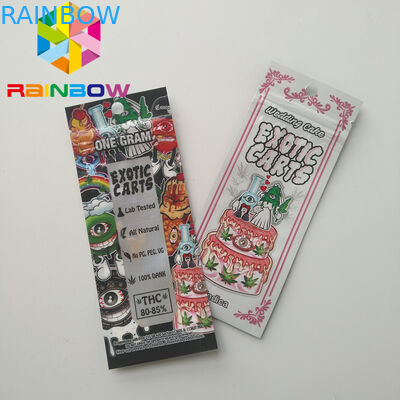 Sacchetti di plastica della cartuccia di Vape che imballano borse di Mylar dei carretti esotici di Mario le mini