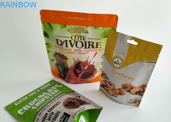 Sacchetti di plastica secchi dell'alimento che imballano il sacchetto della stagnola di Mylar del biscotto di Matt per deposito a lungo termine