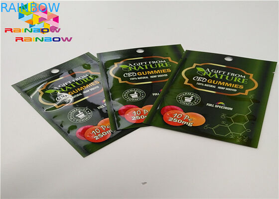 Dimensione su ordinazione del sacchetto di imballaggio per alimenti dei sacchetti di plastica della serratura dello zip del di alluminio con la tacca dello strappo