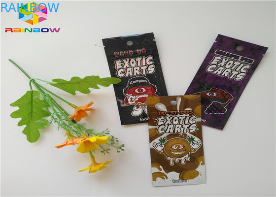 Dimensione su ordinazione del sacchetto di imballaggio per alimenti dei sacchetti di plastica della serratura dello zip del di alluminio con la tacca dello strappo