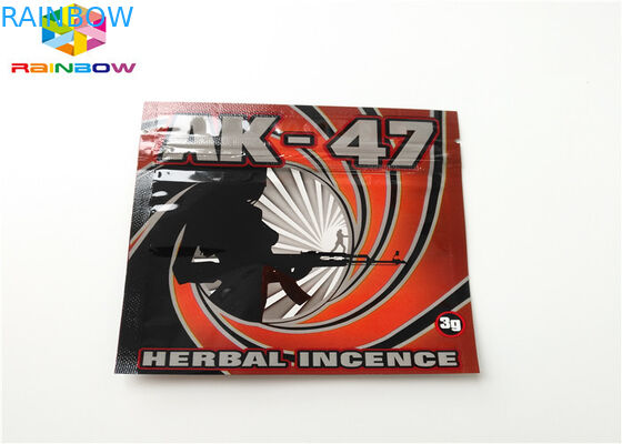 Imballaggio risigillabile della cartuccia dell'olio dei sacchetti di plastica di incenso di erbe AC1003 CBD Vape applicato