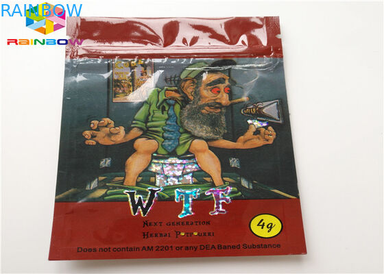 Imballaggio risigillabile della cartuccia dell'olio dei sacchetti di plastica di incenso di erbe AC1003 CBD Vape applicato