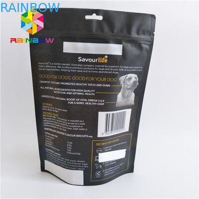 I sacchetti di plastica del commestibile che imballano la borsa di caffè della superficie del nero di Matt FDA a chiusura lampo hanno segnato