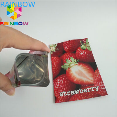 Sacchetto di plastica della prova dell'odore che imballa imballaggio a chiusura lampo risigillabile dell'erbaccia della canapa del sacchetto CBD di Mylar