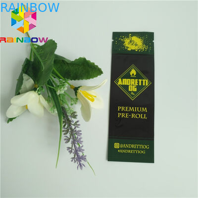 Sacchetto di plastica della prova dell'odore che imballa imballaggio a chiusura lampo risigillabile dell'erbaccia della canapa del sacchetto CBD di Mylar