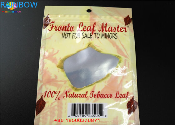 Bustina di alluminio laminata borse di plastica di Packa della bolla di CBD GUMMIES con la finestra