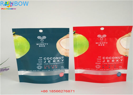 Bustina di alluminio laminata borse di plastica di Packa della bolla di CBD GUMMIES con la finestra