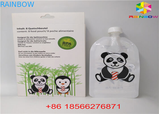 Le borse del becco di FDA/SGS che imballano il di alluminio stanno sulle borse per alimento/bevanda liquidi