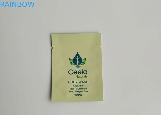 Sacchetto d'imballaggio cosmetico di plastica piano della polvere del lavaggio della crema per il corpo del di alluminio della borsa dell'organizzatore