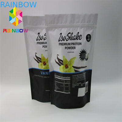 Sacchetti di plastica riciclabili che imballano la borsa a chiusura lampo dell'alimento del tè del di alluminio per la polvere della proteina