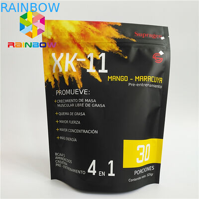 Sacchetti di plastica riciclabili che imballano la borsa a chiusura lampo dell'alimento del tè del di alluminio per la polvere della proteina