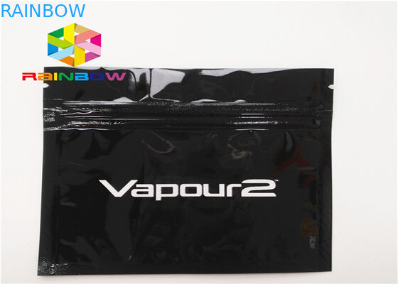 Le borse d'imballaggio della saldatura a caldo di stampa di CMYK, prova dell'odore stanno sulle borse del sacchetto della chiusura lampo