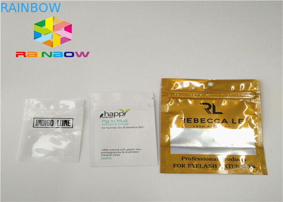 Sacchetti di plastica effetto lucido/opaco che imballano guarnizione laterale tre per incenso di erbe