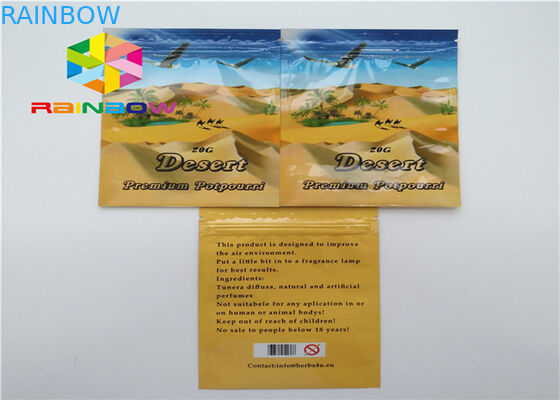 Sacchetti di plastica della borsa di erbe di incenso che imballano la serratura della chiusura lampo delle pillole di energia del sacchetto di Kratom