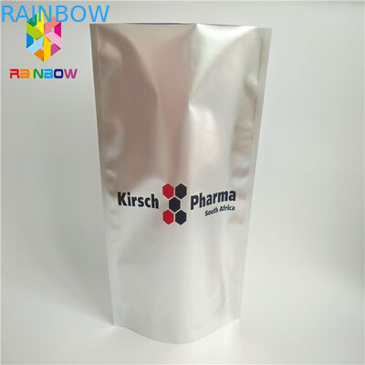 Le borse d'imballaggio risigillabili del di alluminio, laminate stanno sul commestibile del sacchetto della chiusura lampo