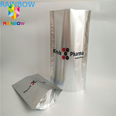 Le borse d'imballaggio risigillabili del di alluminio, laminate stanno sul commestibile del sacchetto della chiusura lampo