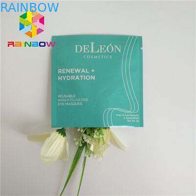 Tre che il lato sigillato ha stampato le borse a chiusura lampo hanno laminato la maschera di occhio facciale del di alluminio